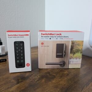 SwitchBot Lock Pro Keypad Touch Smart Lock Matter Open Box